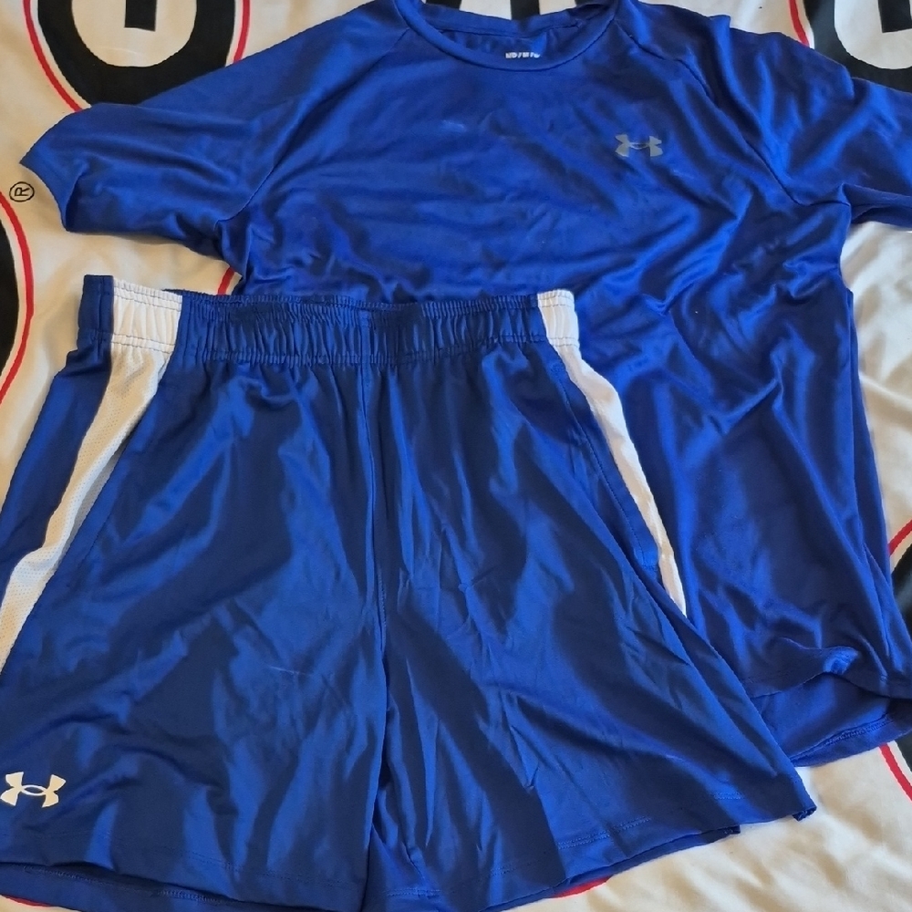 Under Armour Royal Blue Sportswear Set